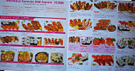 Sushi Massy menu