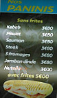 Kebab Mag 85 menu