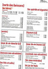 Pizzeria Il Destino menu