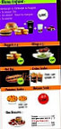 House Burger menu