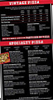 Pizza Pub menu