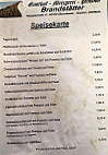 Landgasthof Metzgerei Brandstätter menu