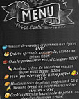 Chez Elles Salon De Thé Comme à La Maison menu