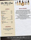 Ms. Allie's Cafe menu