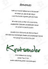 Krutsander menu