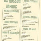 Casa Do Largo menu