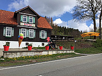 Bergcafe Roter Bar outside