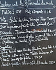 Le 8 Chez Pierre Lo menu