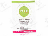 Hot Mint Asiatische Küche menu