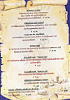 Edel Weiss menu