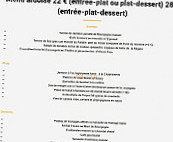 Relais Saint Vincent menu