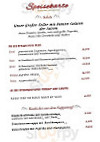 Restaurant Ancho menu