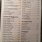 Kombüse, Imbiß menu