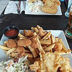 Salty's Fish and Chips and Country Fried Chicken outside