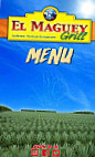 El Maguey menu