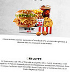 Kfc Reims La Neuvillette menu