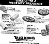Taco John's menu