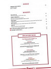 Fouquet's La Baule menu