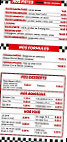 Pizza F1 menu