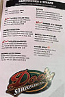 Doc's Sports And Grill menu