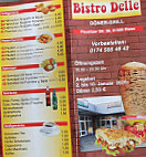 Bistro Delle Döner Grill menu