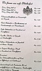 Altes Gasthaus Rielmann menu