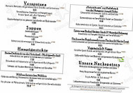Gasthaus Stark menu