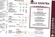 La Giostra menu