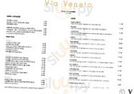 Pizza Via Veneto menu