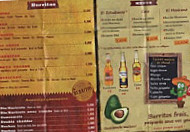 Casa Burritos menu