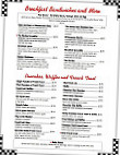 Broad Street Diner menu