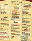 Cafe Renaissance menu