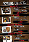 Anatolia Grill menu
