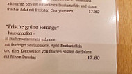 Fischerhus menu