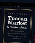 Tuscan Market Wine Shop inside