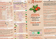 L'Arbousier menu