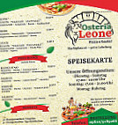 Osteria Leone menu