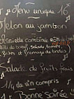 Restaurant Des Voyageurs menu