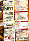 Pizzeria Avanti menu