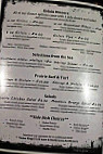 Silver Prairie Saloon menu