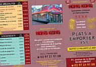 Restaurant HongKong Lorient menu