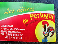 Les Délices Du Portugal Montauban menu