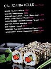 Le Coté Sushi menu
