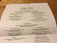 The Hungry Trout menu