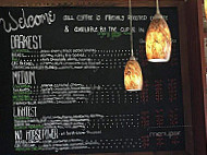 Coffee Corral menu