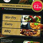 Yumm Thai Exclusive Wallsend menu