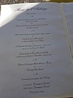 Auberge De Baudemont menu