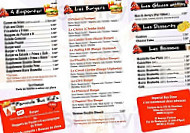 Imperial Bus Diner menu