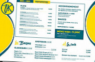 French Karib menu