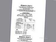 Jersey Joe's menu